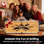 Heavy Duty BBQ Grill Tool Set for Dad