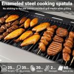 Endark 4-Burner Propane BBQ Grill with Side Burner