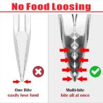 18-Inch BBQ Tool Set with Tongs, Spatula, Fork