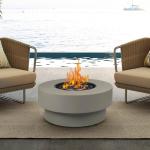 32.5-inch Round Propane Fire Pit Table