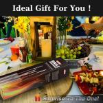 GRILLART 3-Piece BBQ Tool Set with Gloves