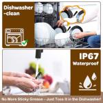 Wireless Meat Thermometer with 2 Probes for Grilling