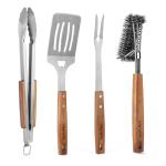 Onlyfire 4-Piece Stainless Steel BBQ Tool Set