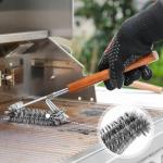 Onlyfire 4-Piece Stainless Steel BBQ Tool Set