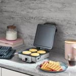Waffle Maker with Pancake Plates for Grilling