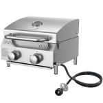 Veralune Portable 2 Burner Gas Grill - 22,000 BTUs