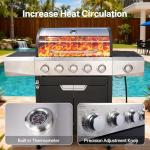 58,500 BTU 5-Burner Stainless Steel Propane Grill