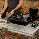 GasOne GPT-25 Portable Propane Grill with Adjustable Legs