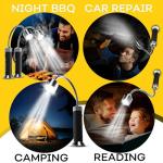 Portable Magnetic LED BBQ Grill Lights - Set of 2