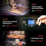 Z GRILLS ZPG-450A 8-in-1 Pellet Grill Combo