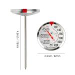 Instant Read Meat Thermometer with Waterproof Dial