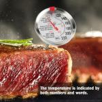 Instant Read Meat Thermometer with Waterproof Dial