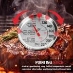 Instant Read Meat Thermometer with Waterproof Dial