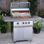 Victory 3-Burner Gas Grill with Infrared Side Burner