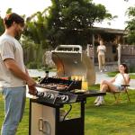 Master Cook 4-Burner Outdoor Propane Grill