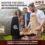 SpartaSake BBQ Grill Tool Set - 24 Pieces