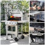 Monument Grills 4-Burner Propane Gas Grill