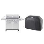 Monument 6-Burner Stainless Steel Gas Grill Set
