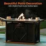 BALI OUTDOORS 42" Propane Fire Pit Table