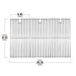 3-Pack Stainless Steel Grilling Grids for 4-Burner