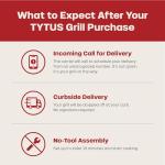 Tytus Fresno 5-Burner Gas Grill with Cover