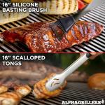 Alpha Grillers Heavy Duty BBQ Tool Set