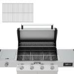 3-Pack Stainless Steel Grilling Grids for 4-Burner