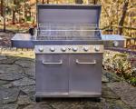 Monument 6-Burner Stainless Steel Gas Grill Set