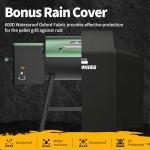 Damniss 8-in-1 Electric Wood Pellet Smoker Grill