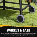 Damniss 8-in-1 Electric Wood Pellet Smoker Grill