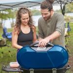 Roadtrip X-CURSION Portable Grill - Blue