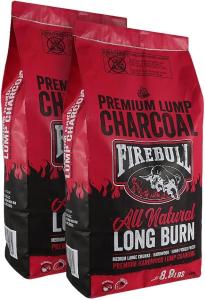 FIREBULL Premium Lump Charcoal Twin Pack 17.6lb