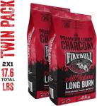 FIREBULL Premium Lump Charcoal Twin Pack 17.6lb