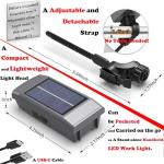 Rechargeable Solar/USB-C Grill Lights for Outdoor BBQ