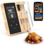 Smart Wireless Meat Thermometer with Dual Probes