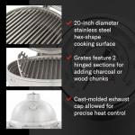 Blaze Aluminum Kamado Grill for Perfect Grilling