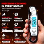 Kizen Instant Read Meat Thermometer - Red