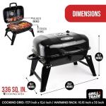 Portable Mini Charcoal Grill for Outdoor Cooking