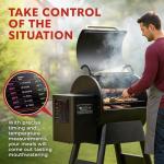 Meat Temperature Magnet & BBQ Smoker Guide