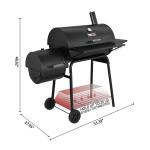 Royal Gourmet 30" Charcoal Grill with Smoker