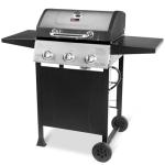 Grill Boss 3-Burner Propane BBQ with Side Shelves