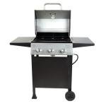 Grill Boss 3-Burner Propane BBQ with Side Shelves