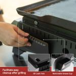 Royal Gourmet 3-Burner Portable Gas Grill Griddle