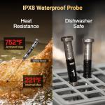 Typhur Sync Gold Wireless Meat Thermometer with 6 Sensors