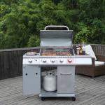Royal Gourmet 4-Burner Gas Grill with Sear Burner