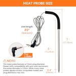 LESYAO 2-Pack Meat Probe for Pit Boss Grills