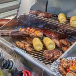 Royal Gourmet 4-Burner Gas Grill with Sear Burner