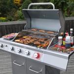 Royal Gourmet 4-Burner Gas Grill with Sear Burner
