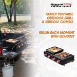 Creole Feast GD4002T Portable 4-Burner Propane Grill