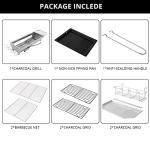 Outvita Portable Charcoal Grill - Foldable BBQ System